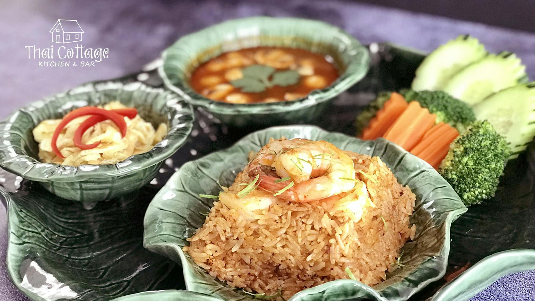 a bowl of food on a plate